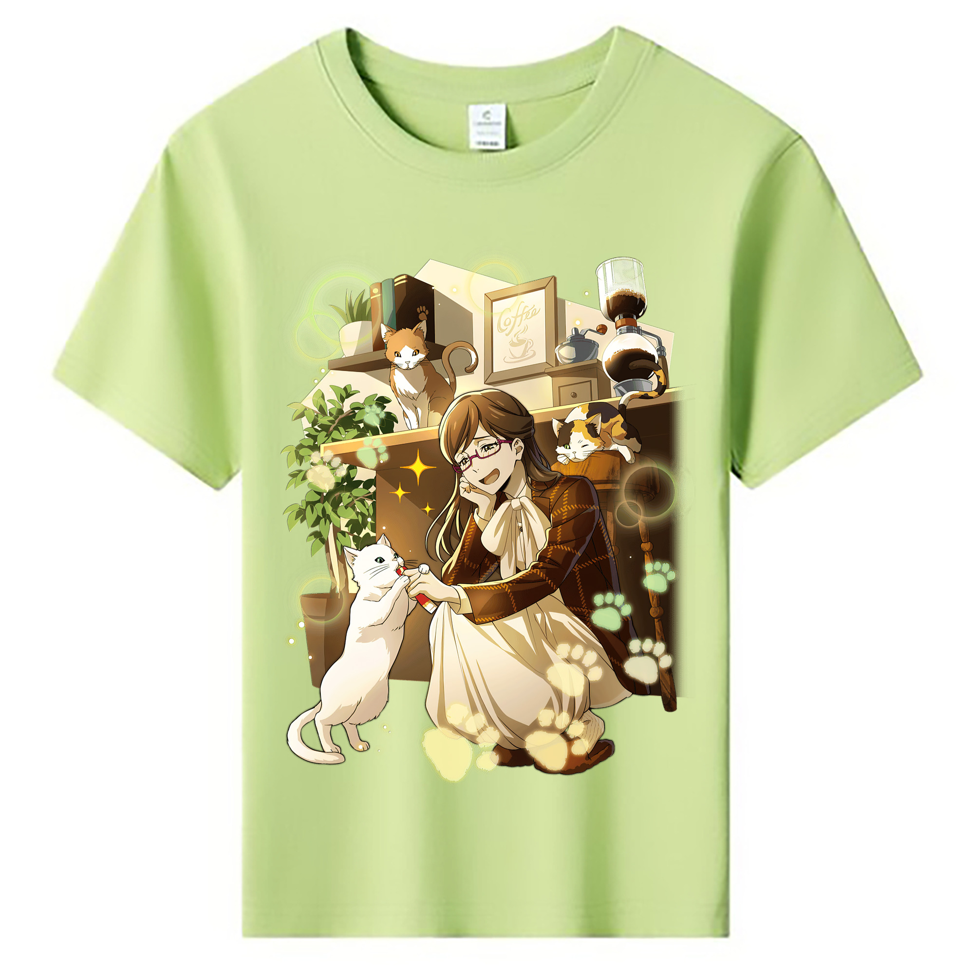 （画像用） 文豪ストレイドッグス Bungo Stray Dogs 綿100％キッズTシャツ（フロントプリント）